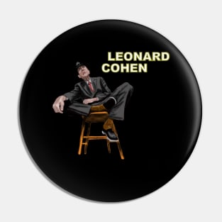 Leonard Cohen Pin