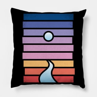 Moon. River. Pillow