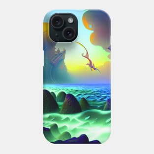 Fantasy Imaginary Seascape, Amazing Nature Phone Case