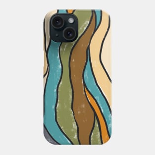 Hand drawn lines Phone Case