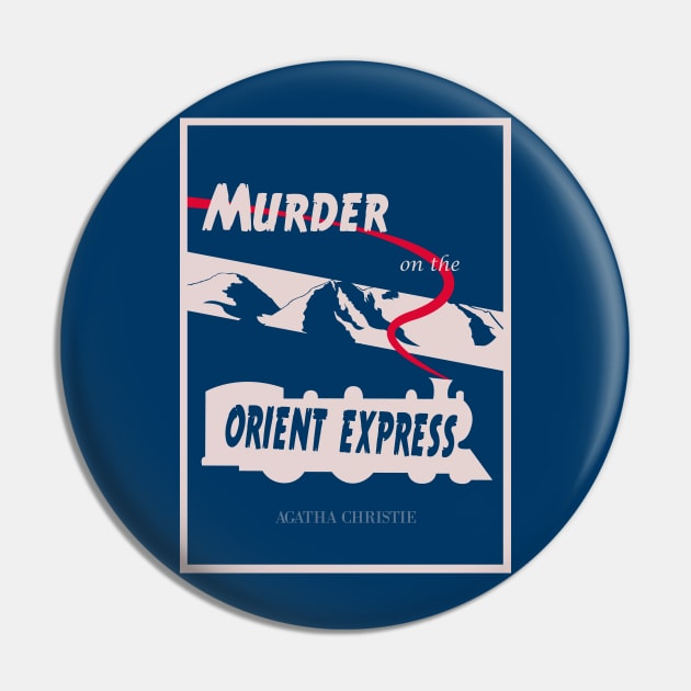 Murder on the Orient Express Pin by artsy_oleander