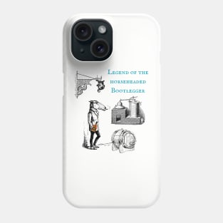 Legend of the horse headed bootlegger Phone Case