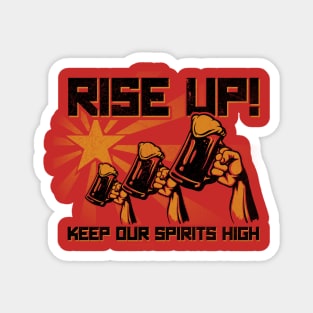 Spirited Revolution Magnet