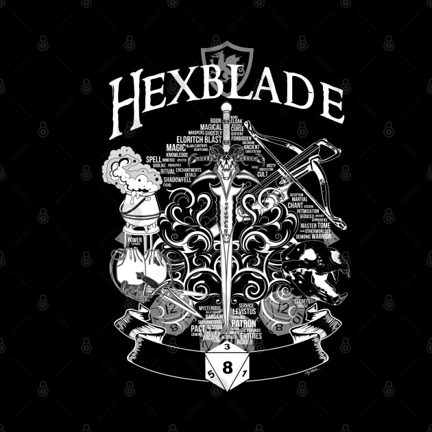 RPG Class Series: Hexblade - White Version by Milmino