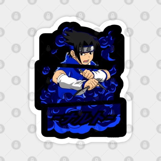 Sasuke Uchiha - Naruto Anime Magnet by Otaku Vibes