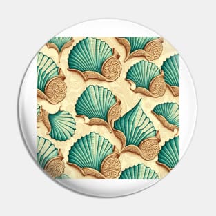 Regal vintage seashells Pin