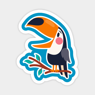 Totally Talented Toucan Magnet