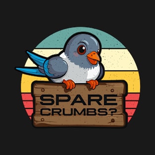 Homing Pigeon Spare Crumbs Loves Pigeon Racing T-Shirt