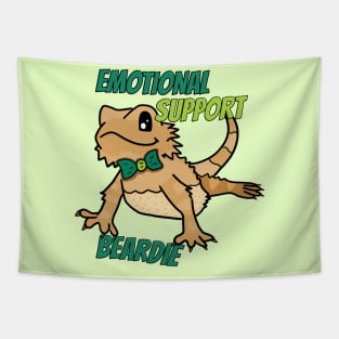 Emotional Support Beardie (Bearded Dragon) Tapestry