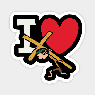 I Love Jesus Magnet