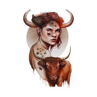 Earthen Horoscope: Taurus T-Shirt