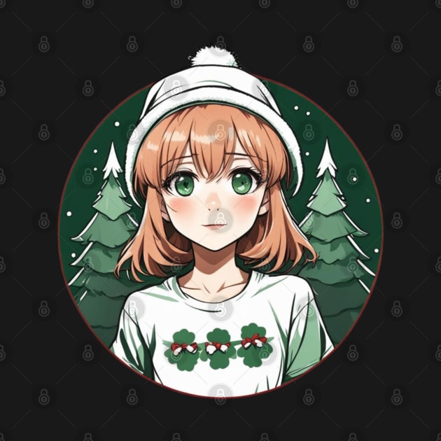 Christmas waifu by tempura