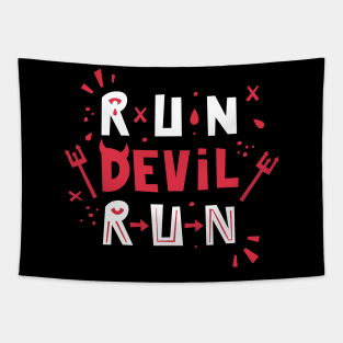 Run Devil Run Tapestry