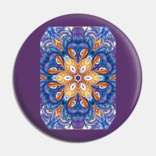 Geometric shapes in beautiful colors Pin