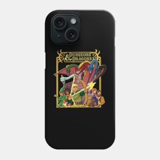 DND ANIMATED DUNGEONS DRAGONS Phone Case