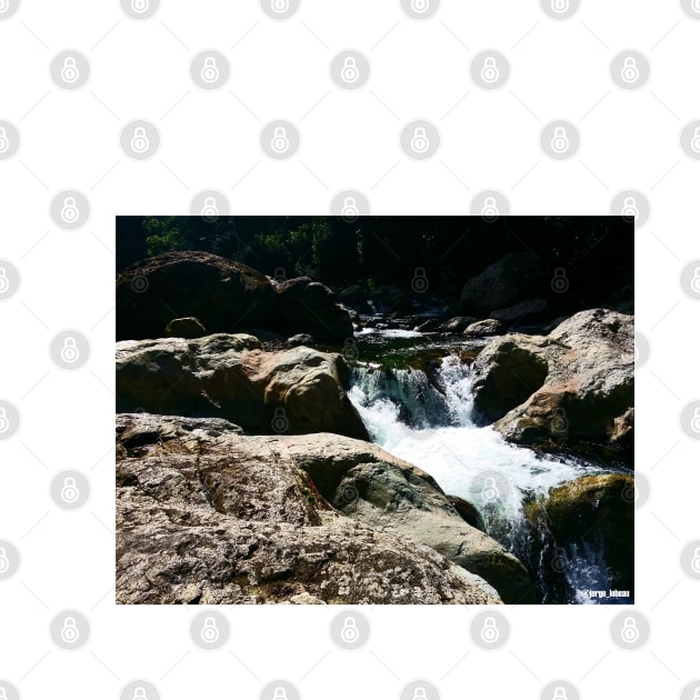 the waterfall in honduras creek ecopop landscape photograph by jorge_lebeau