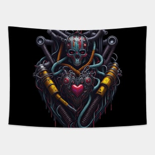 Cyborg Hearts Tapestry