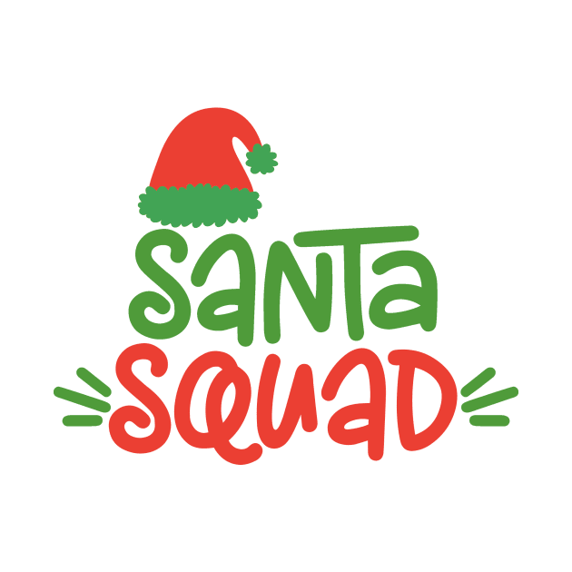 Santa Squad - Funny Christmas by igzine