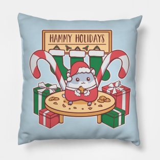 Hammy Holidays! Pillow