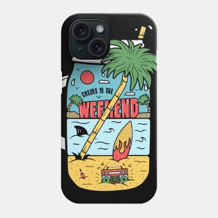 Cheers To The Weekend Phone Case