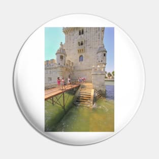 torre de Belém greens. Belém tower Pin