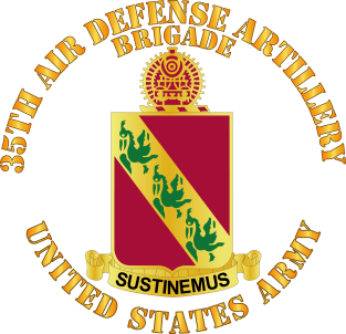 COA - 35th Air Defense Artillery Brigade Magnet