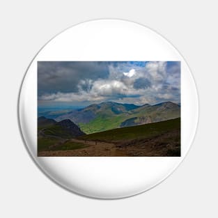 Views of Snowdonia from Snowdon Pin