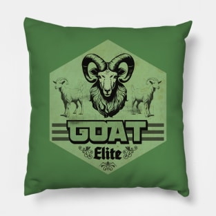 Green Goat Elite Team Pillow