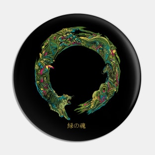 Enso The Green Beauty Pin