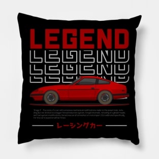 Tuner Red 280ZX JDM Pillow