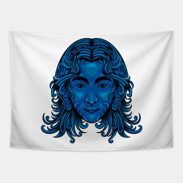 Virgo Merch Tapestry by suryas