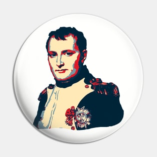 Napoleon Bonaparte Pop Art Pin