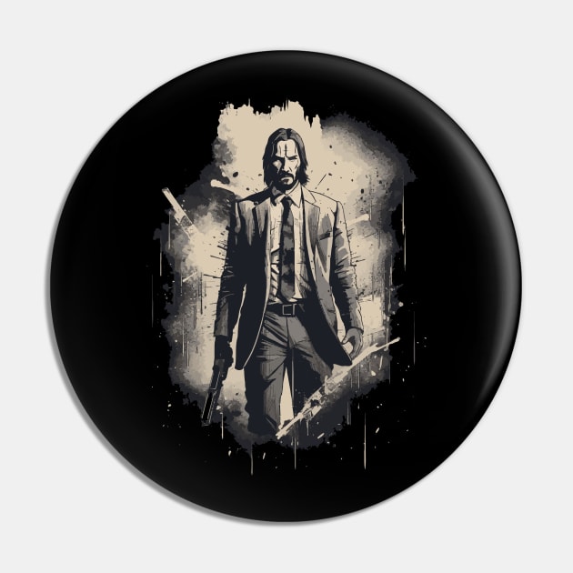 John Wick Pin by MF Creator