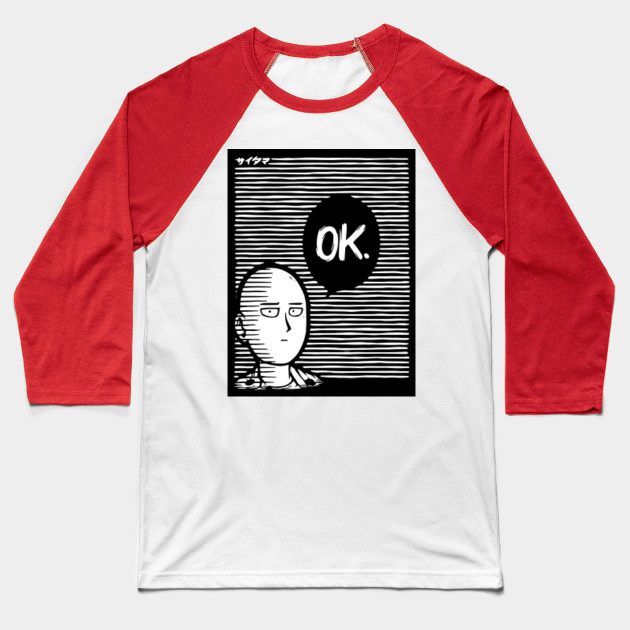 Disover ok - One Punch Man - Baseball T-Shirt