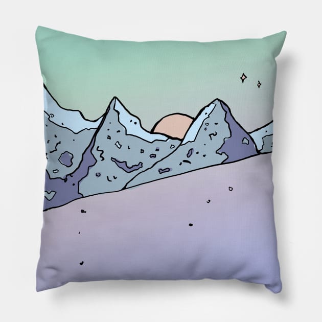 Aliens Place Pillow by holymisa