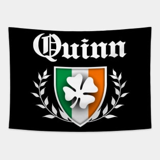 Quinn Shamrock Crest Tapestry