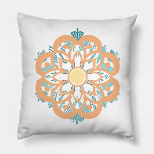 mandala Clamber Paint Pillow