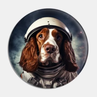 Astro Dog - Welsh Springer Spaniel Pin