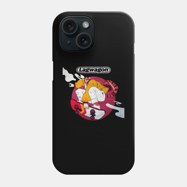 Lagwagon Pink Panther Skateboard Phone Case by Hatorunato Art