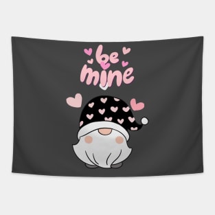 Be Mine Valentines Day Gnome Tapestry