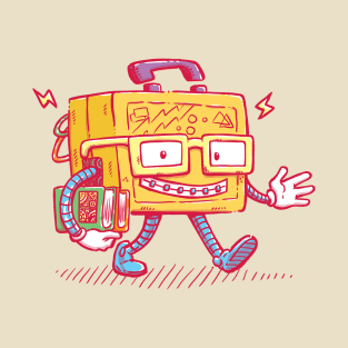 Back to School Lunchpail Bot T-Shirt