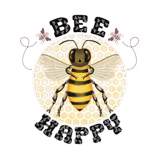 Bee Happy Honey Bee T-Shirt