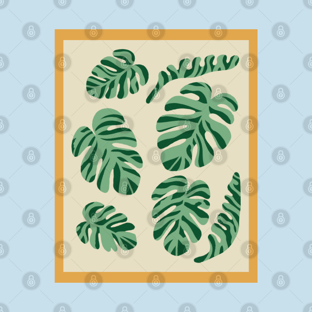 Discover Monstera Variegata Boho Chic - Monstera Variegata Boho Chic - T-Shirt