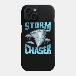 Cute Storm Chaser Severe Weather Tornado Obsessed Phone Case