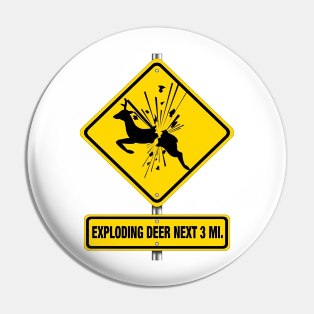 Exploding Deer - Ash vs Evil Dead Pin by bwatkins79