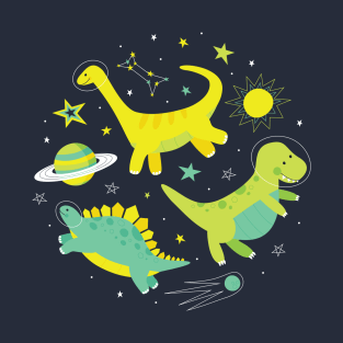 Space Dinosaurs T-Shirt