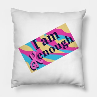 iam kenough tee color Pillow