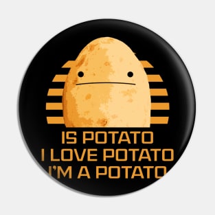 is Potato retro Pin