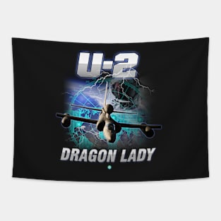 U-2 Dragon Lady  Airforce Pilot Gift Modern Warbird Tapestry