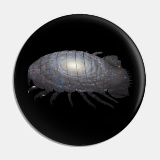 Galaxy Giant Isopod Pin